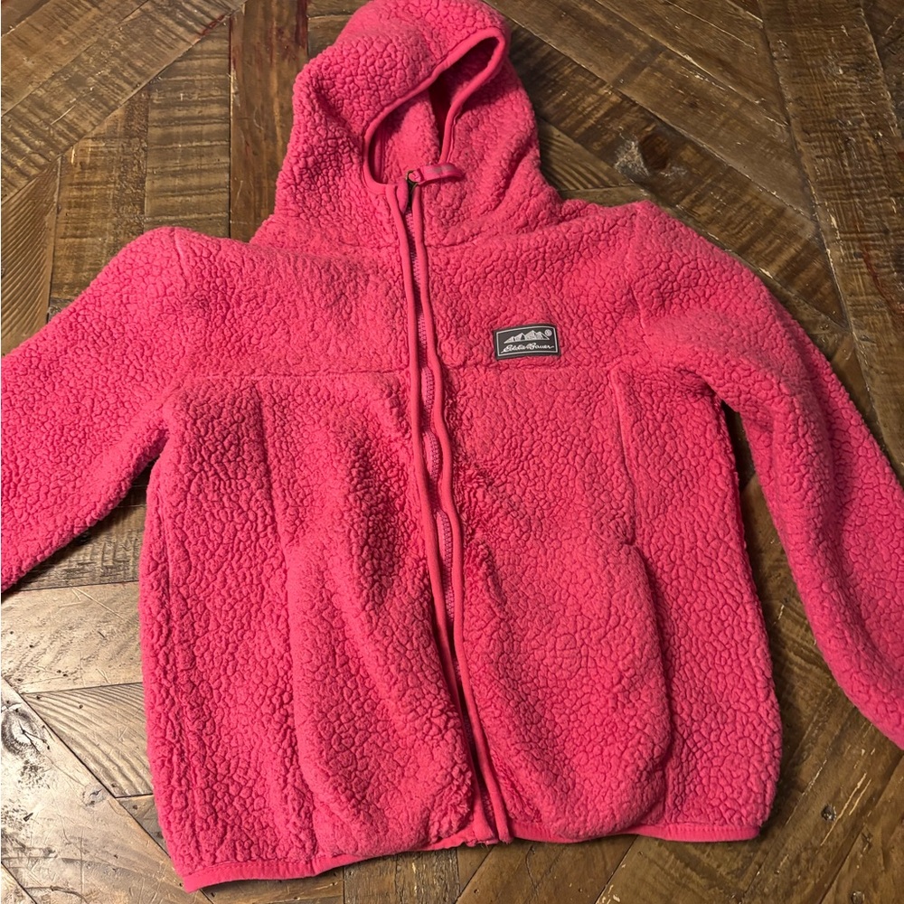 Cozy Pink Fleece Hoodie for Kids
